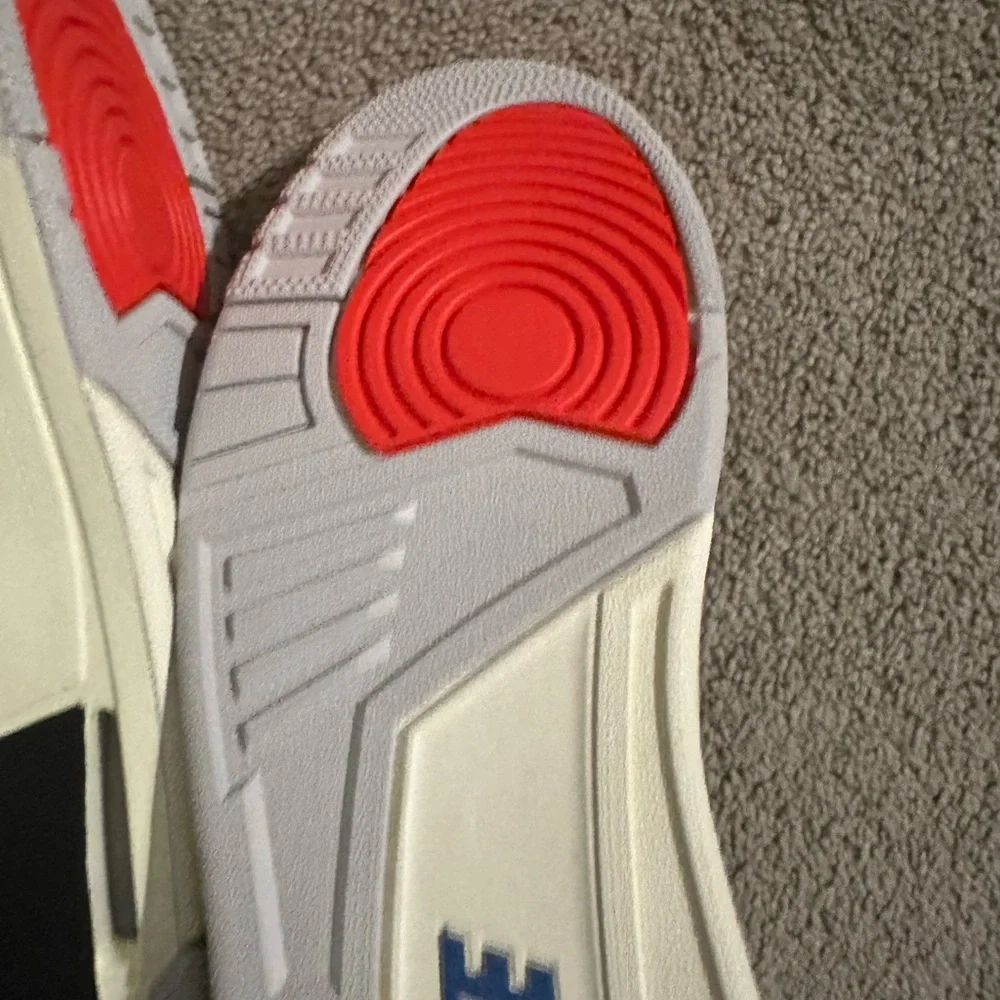 Size 9.5 - Air Jordan 3 Retro OG Rare Air IB8967-004 New - Picture 6 of 10